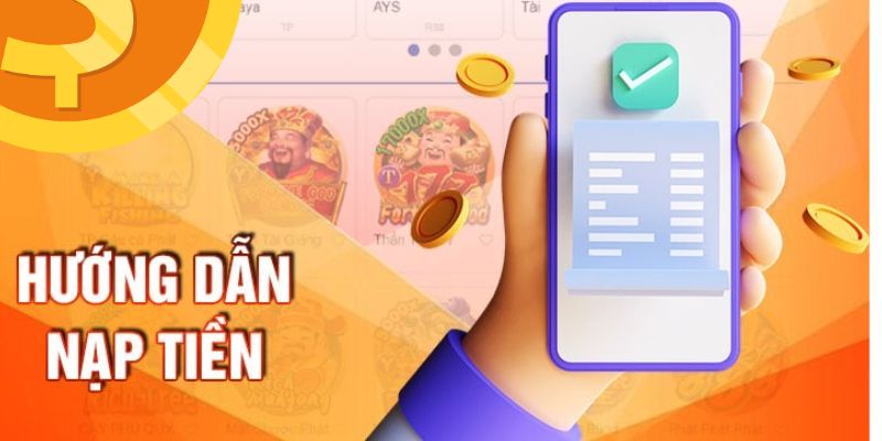 Hướng dẫn các bạn hội viên thực hiện nạp vào ví cá nhân của mình 